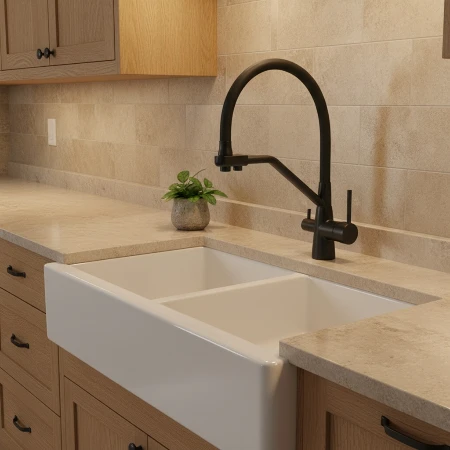 Slavina sa tušem antracit LUX 3u1