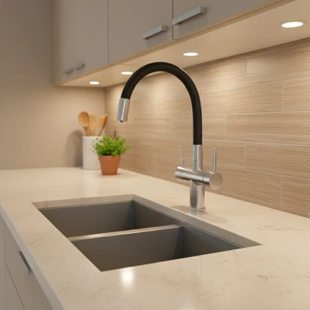 Slavina klasik inox ART 3u1